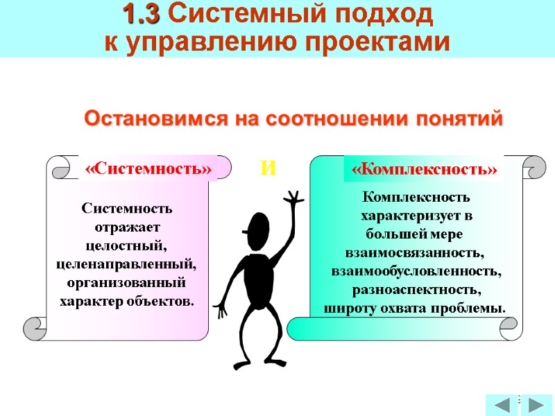 59 Остановимся на соотношении понятий И ХАРАКТЕРНЫЕ  ЧЕРТЫ   СИСТЕМНОГО ПОДХОДА 1.3